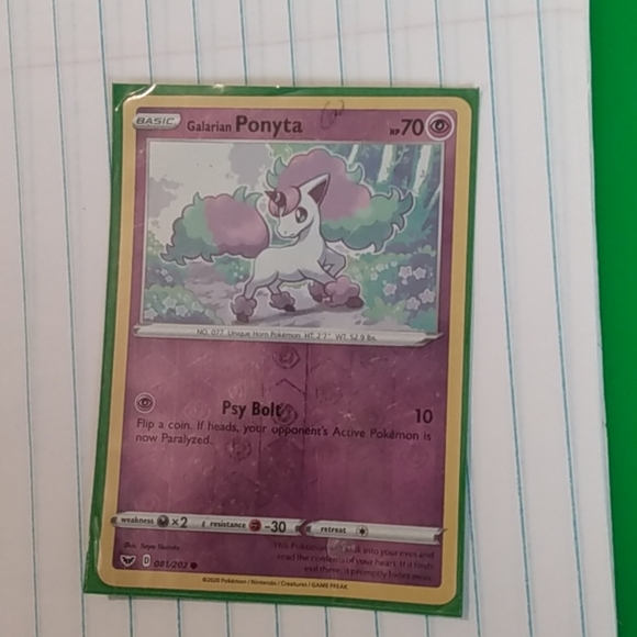 3 Ponyta Pokemon Collectable Cares - Picture 3 of 3